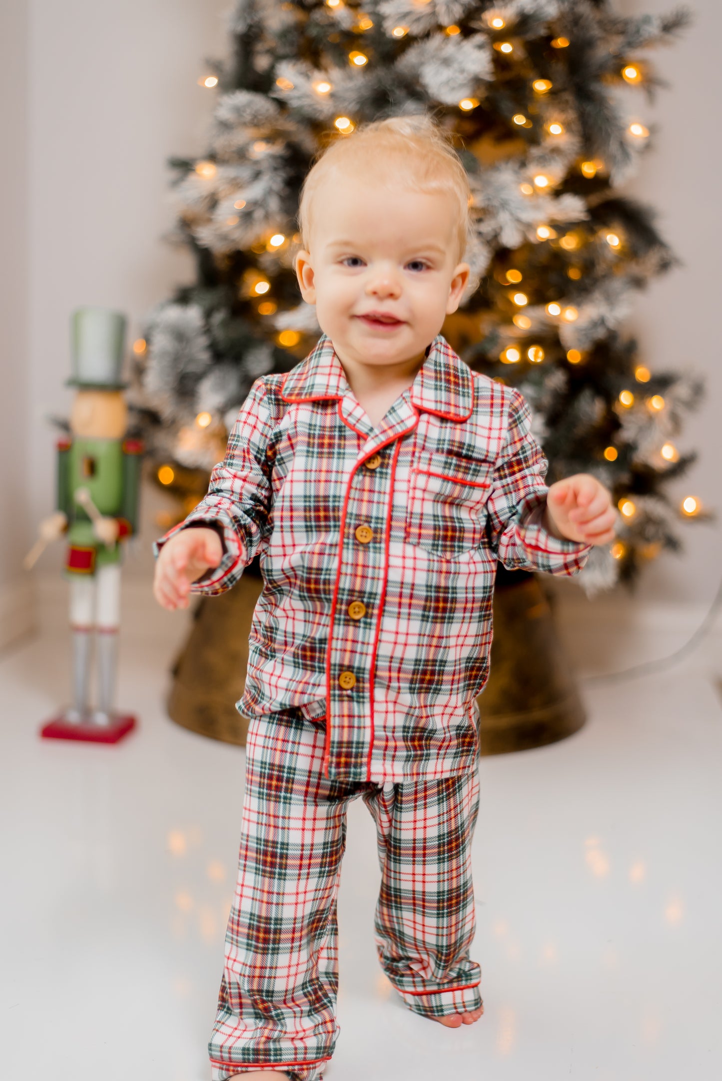 Plaid Cozy Unisex Two Piece