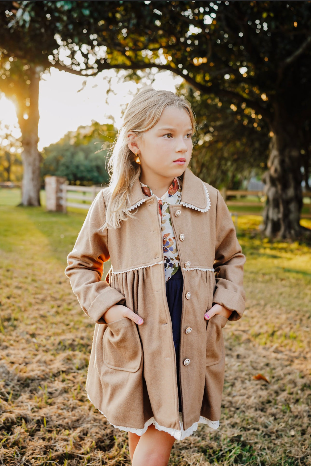 *Flawed Caroline Coat in Camel *