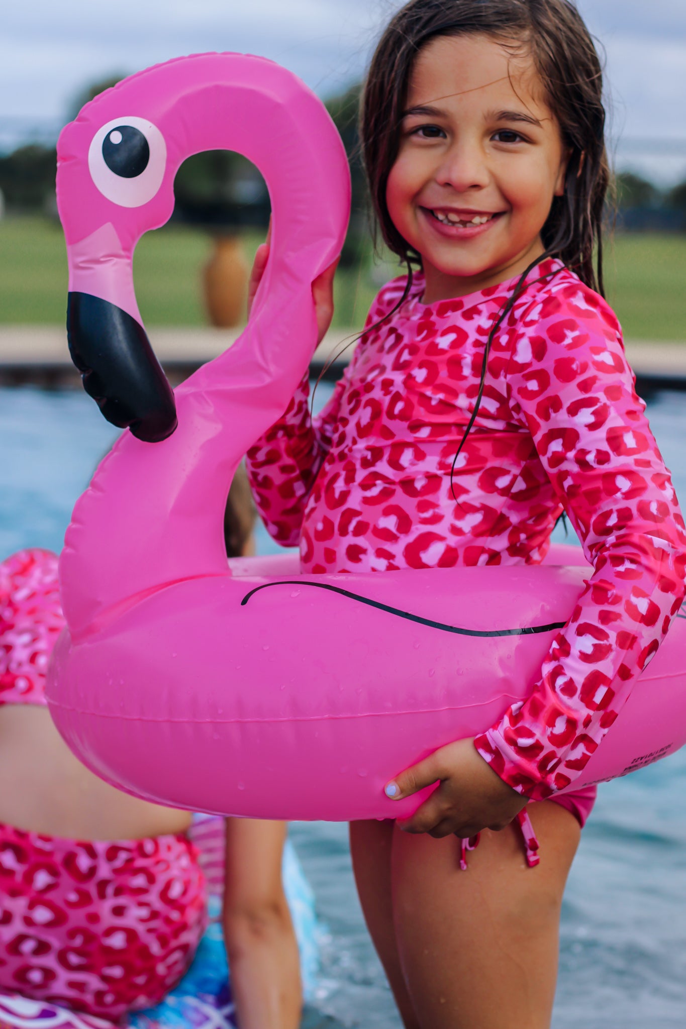 Pink Leopard Rashguard