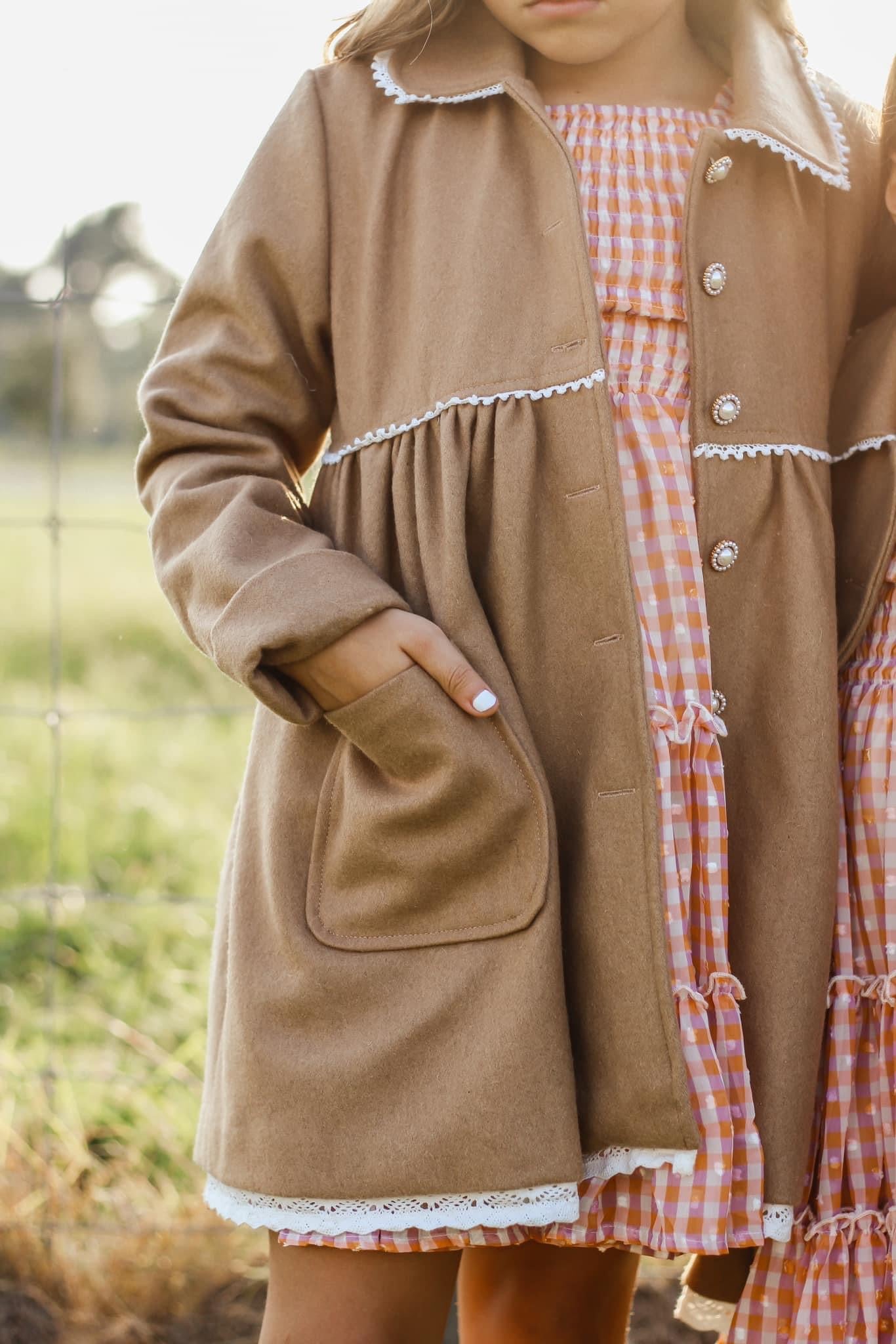 *Flawed Caroline Coat in Camel *
