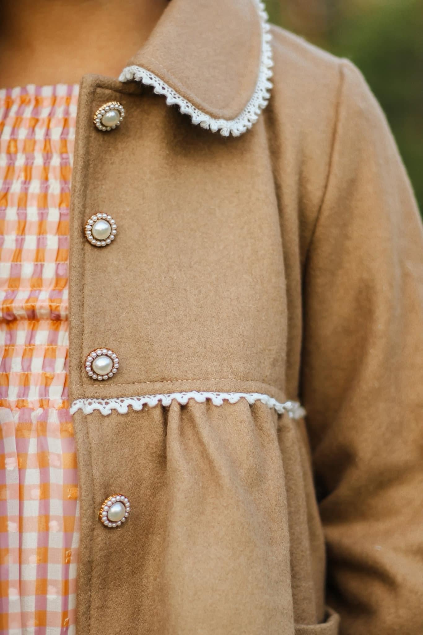 *Flawed Caroline Coat in Camel *