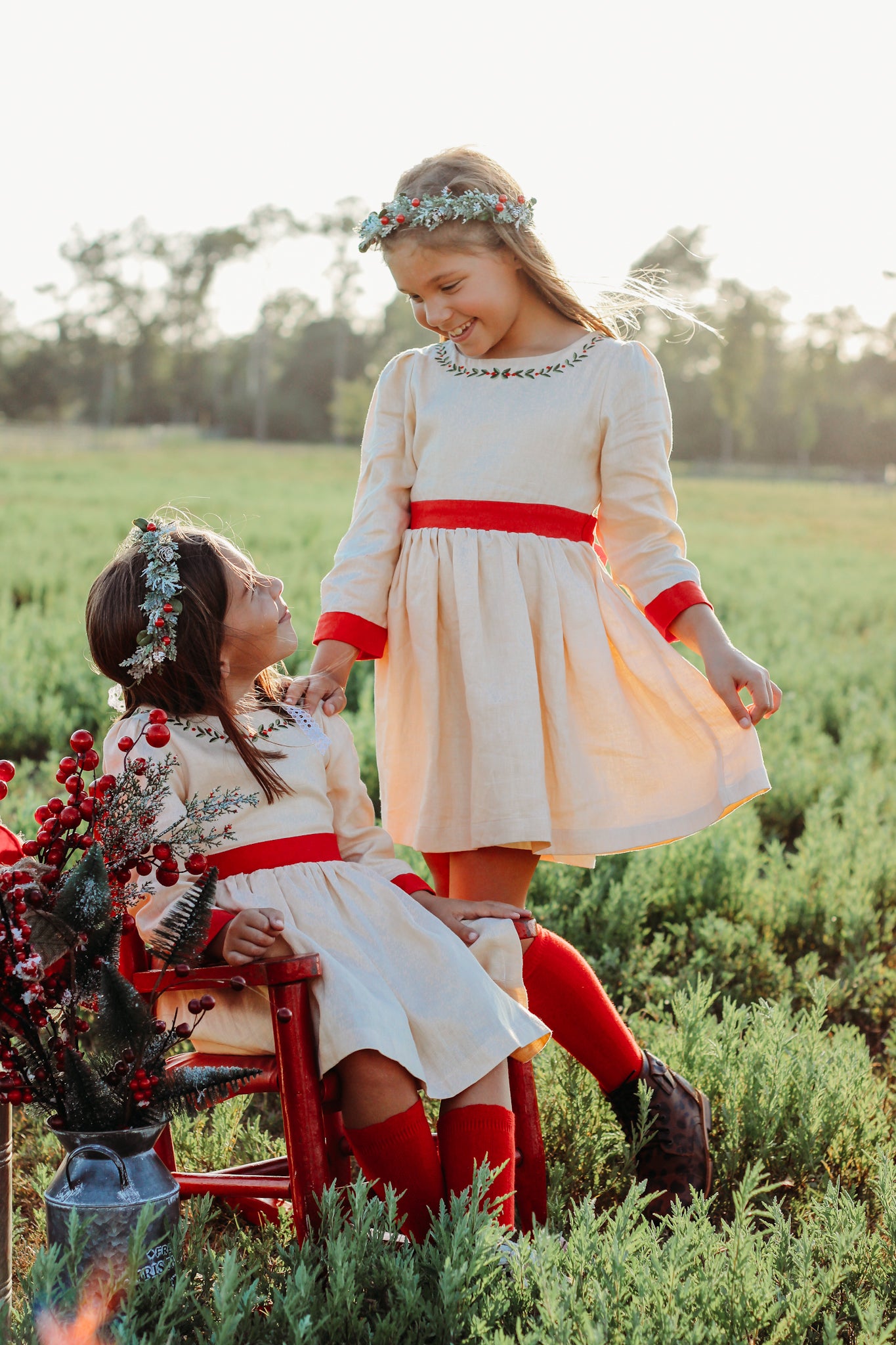 Red Grace Christmas Dress