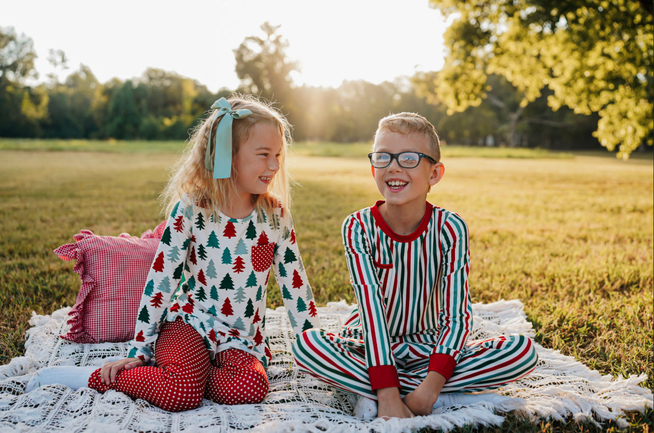 Girls Festive Cozy Two Piece