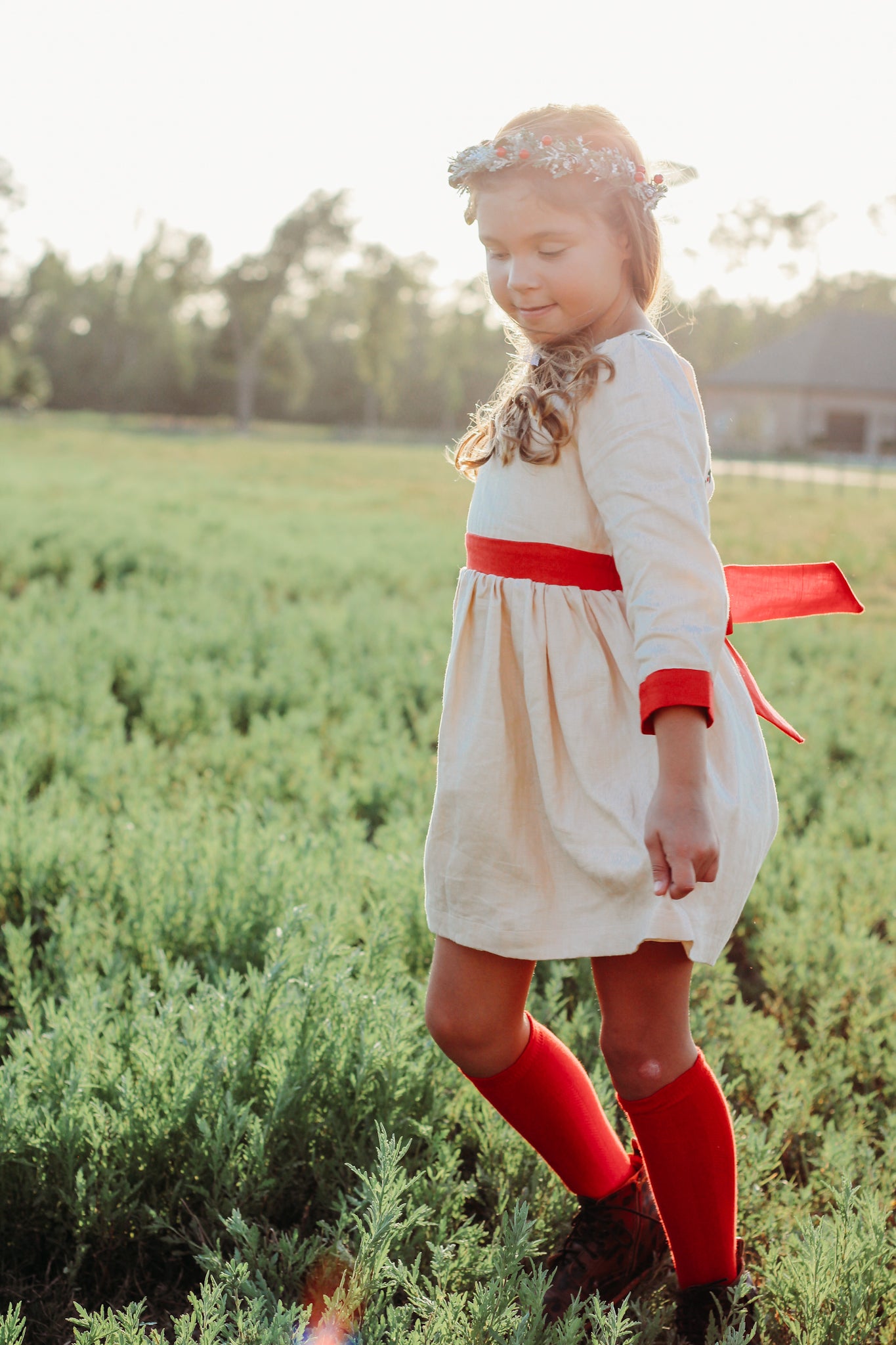 Red Grace Christmas Dress