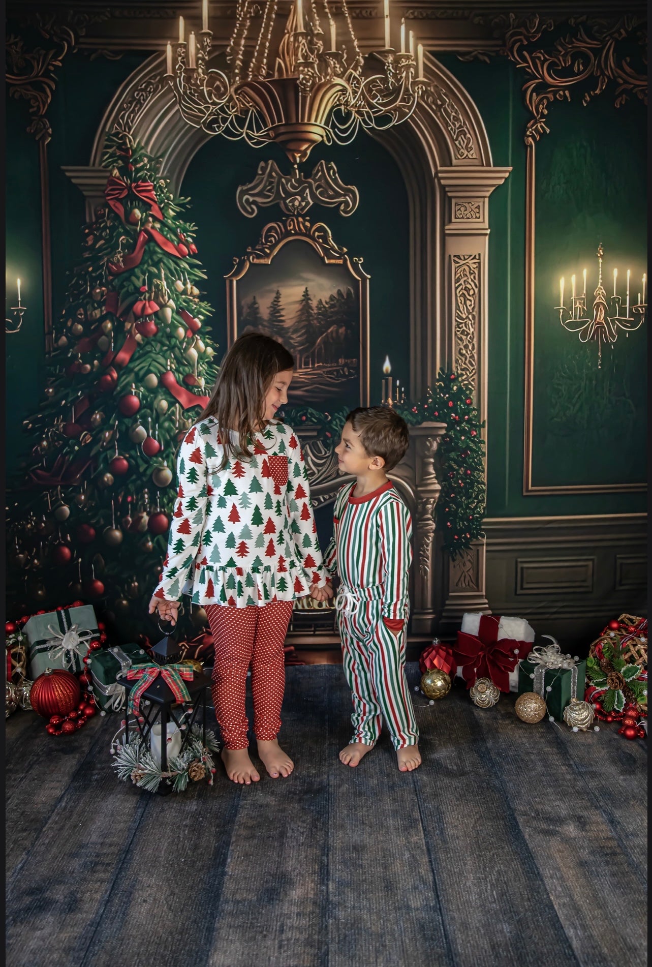 Girls Festive Cozy Two Piece