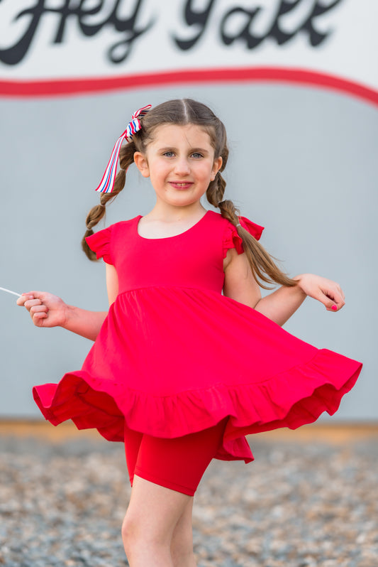 Little Miss Liberty in Red