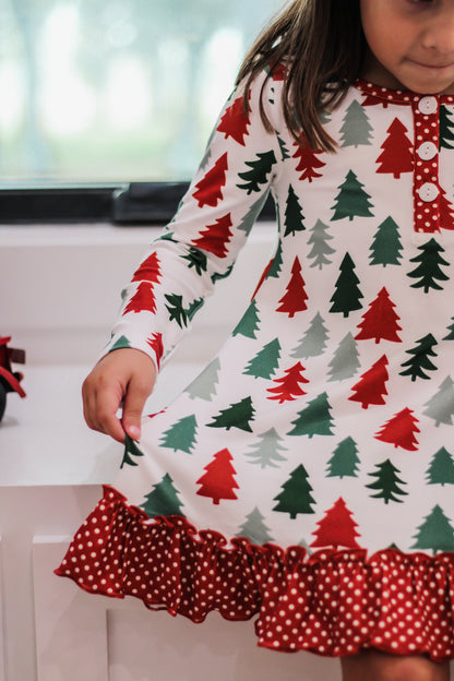 Girls Festive Cozy Gown