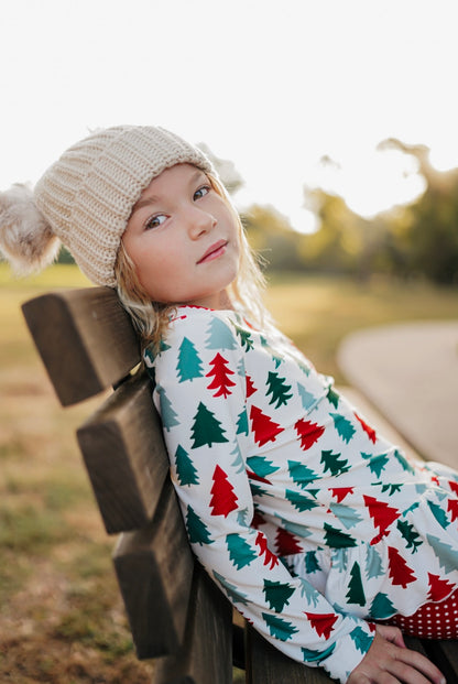 Girls Festive Cozy Two Piece