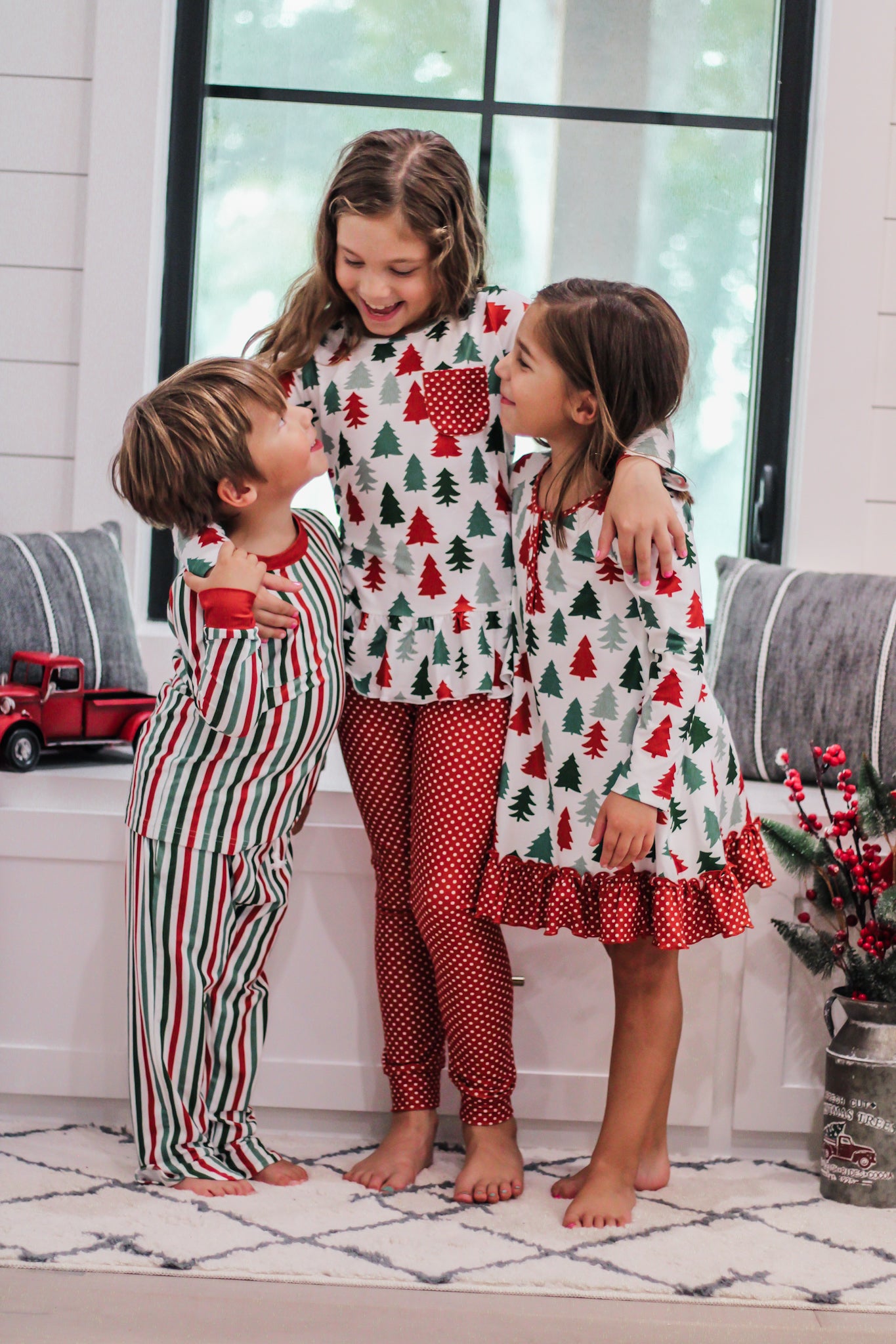 Girls Festive Cozy Two Piece