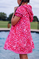 Pink Leopard Cover Up PREORDER