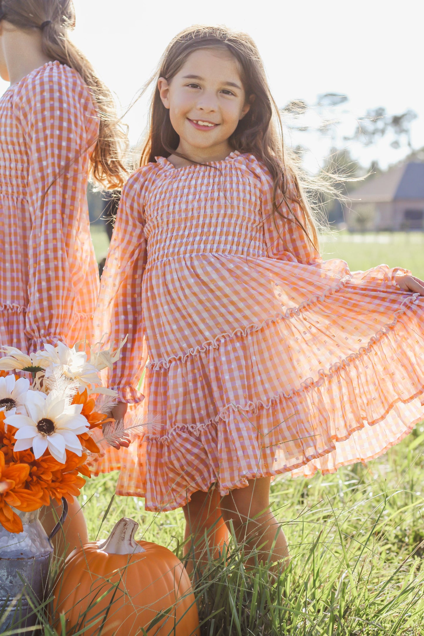 Harvest Sunset Plaid Audrey