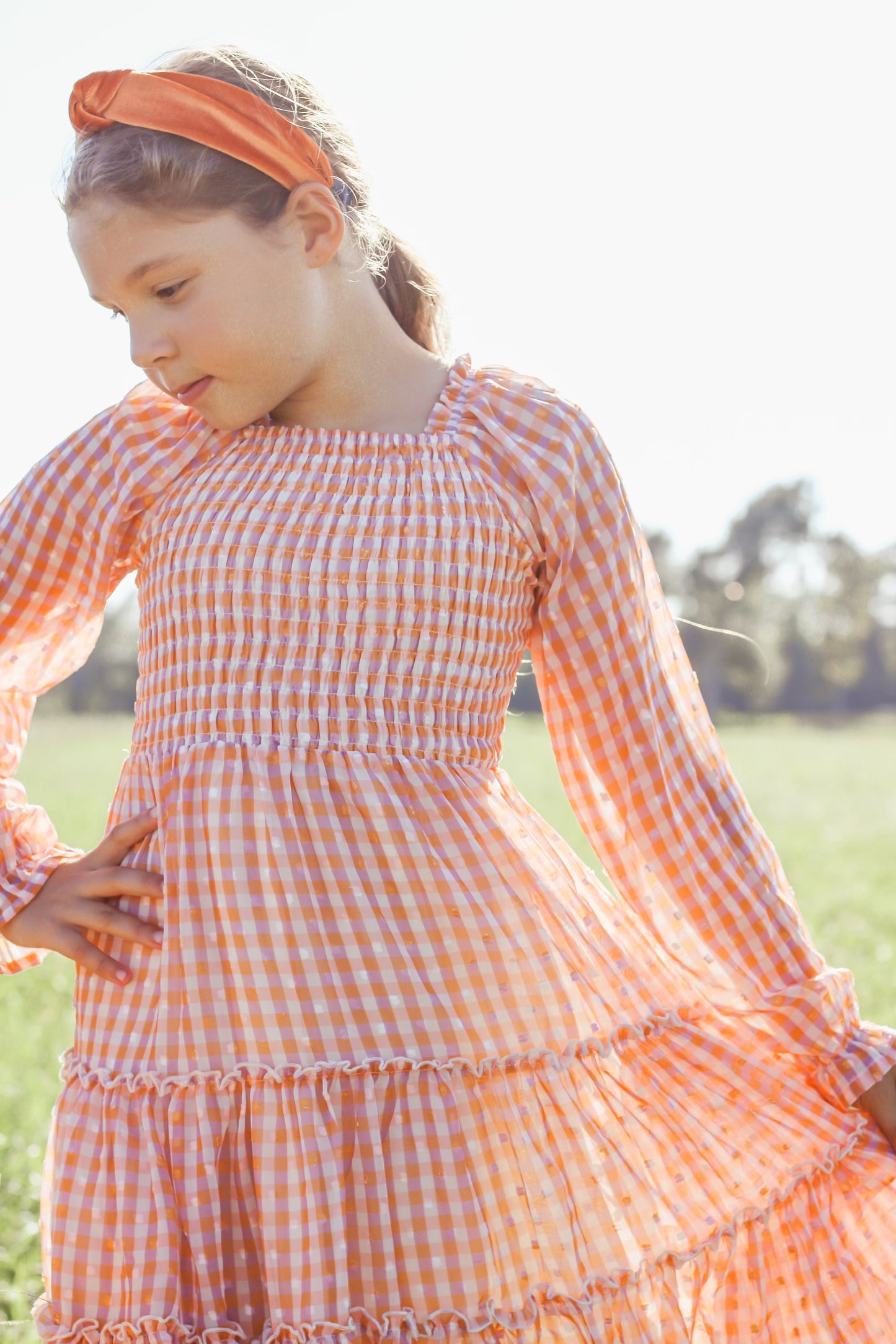 Harvest Sunset Plaid Audrey