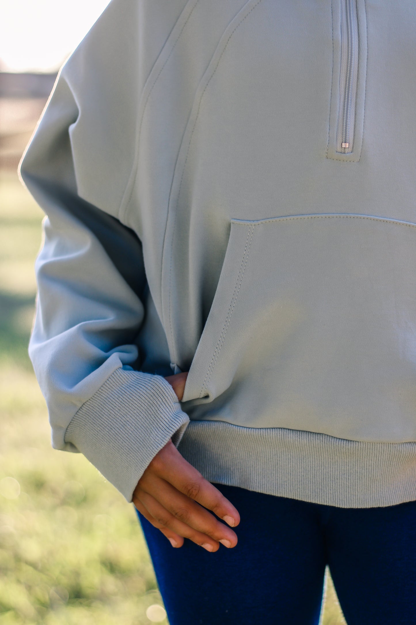 Luxe Comfort Jacket in Sage PREORDER