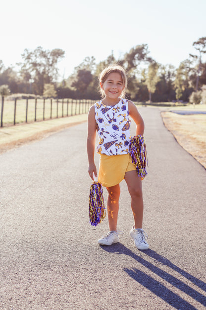 Victory Valley Skort in Yellow