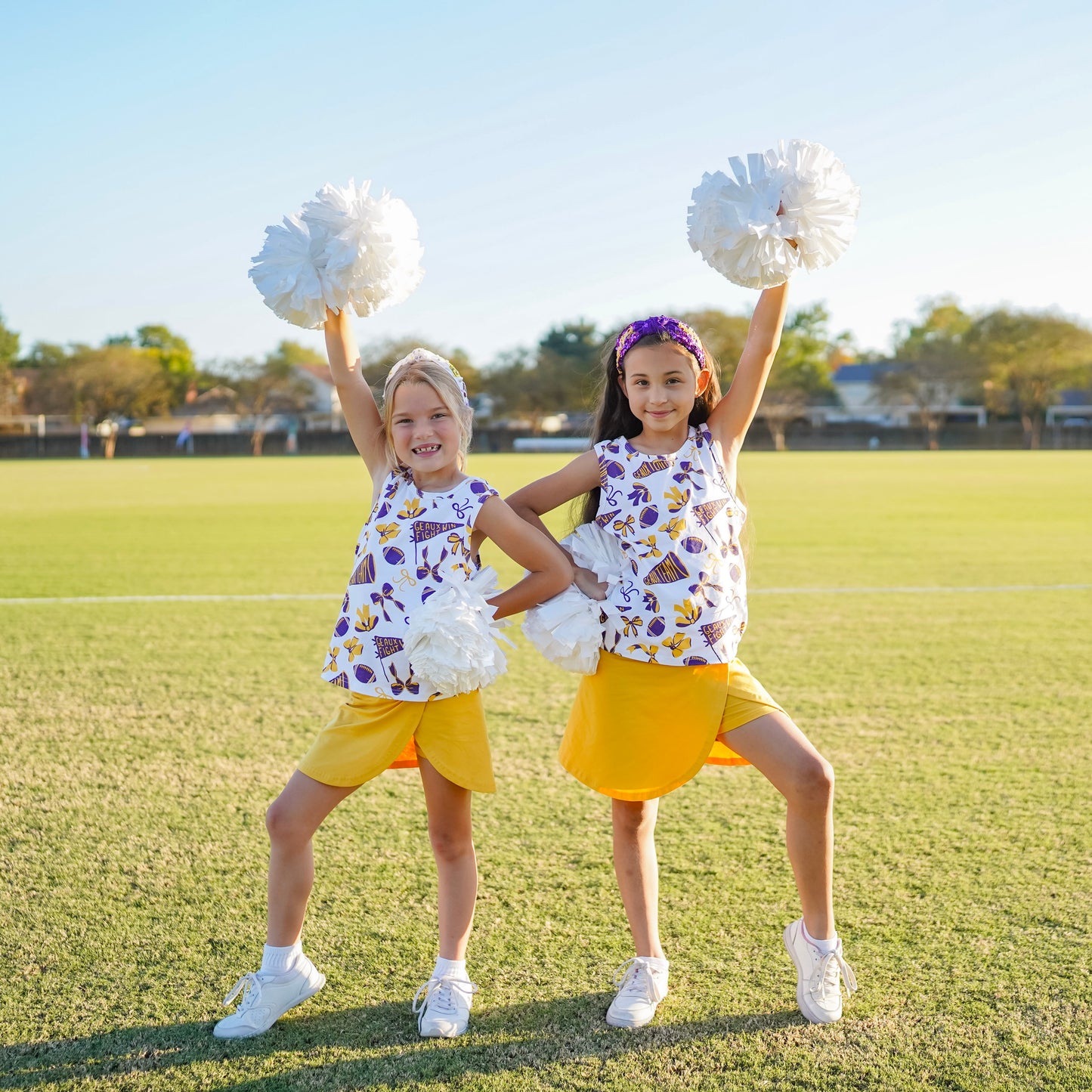 Victory Valley Skort in Yellow