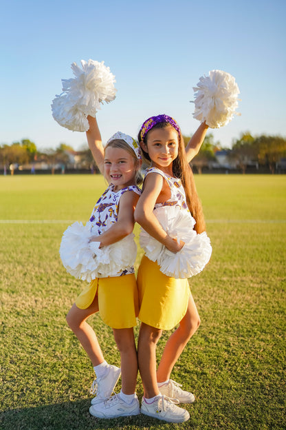 Victory Valley Skort in Yellow