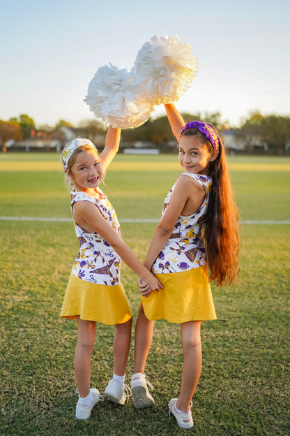 Victory Valley Skort in Yellow